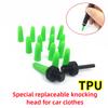 Car dent knocking leveling pen replacement head crowbar replacement head leveling hammer head seamless repair tool M8 threaded