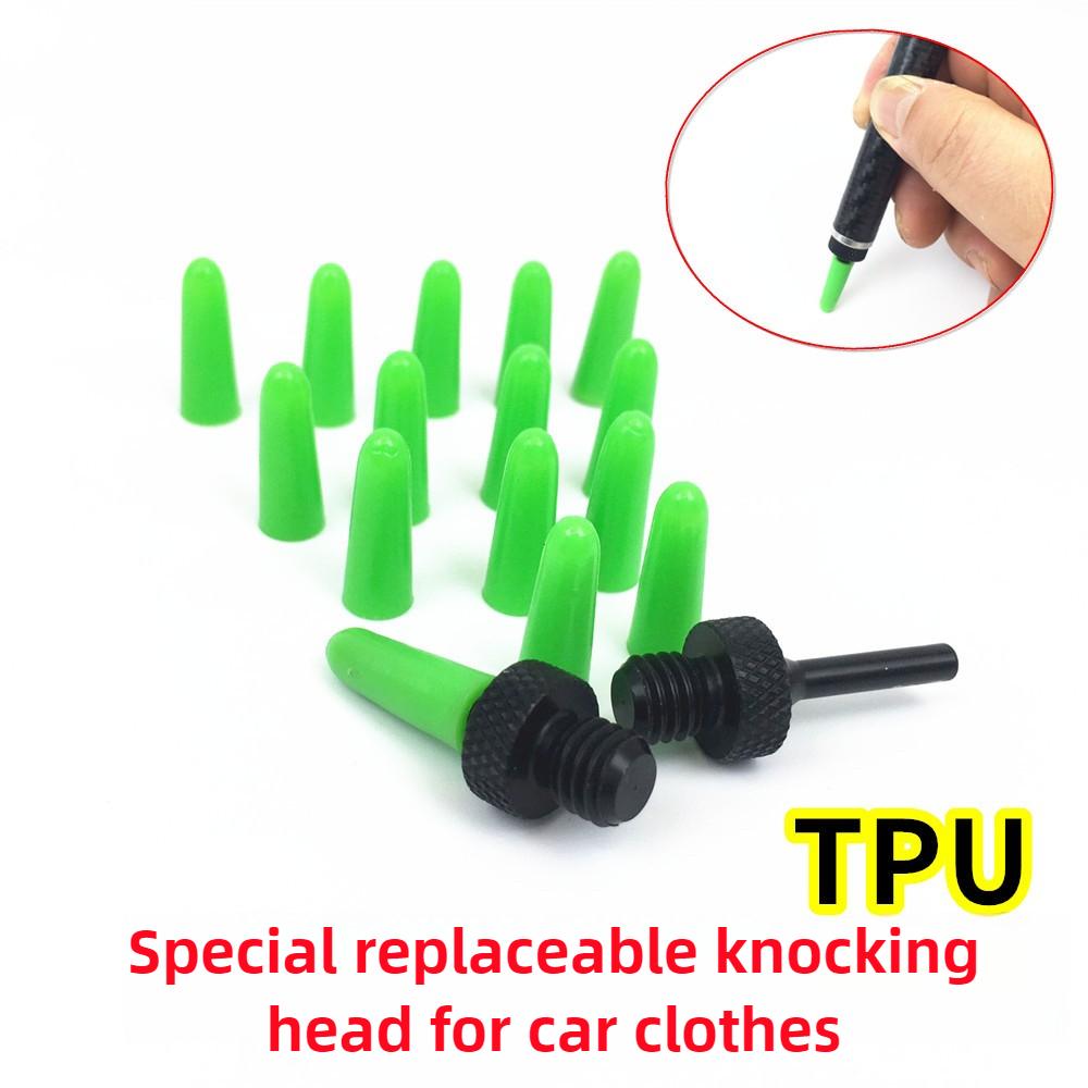 Car dent knocking leveling pen replacement head crowbar replacement head leveling hammer head seamless repair tool M8 threaded