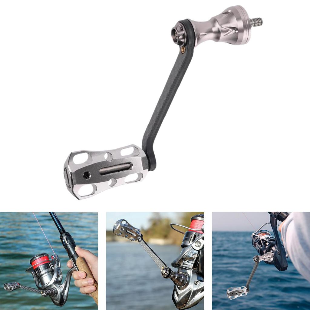 Fishing Reel Handle Wheel for Equipment River Argent with Screw