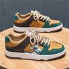 Men's Board Shoes Autumn Flat-soled Anti-odor Breathable Canvas Shoes Trendy Handsome Casual and Versatile Mesh Cloth Shoes Sports Shoes