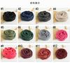 New Muslim Linen Cotton Scarf Hijab Big Size Soft Shawls For Women Muslim Scarves Solid Color Wraps Ladies Headband 190*100cm