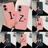 For Infinix Smart 10 9 8 7 GT 30 Pro Fashionable Lucky 26 Letters Phone Case Soft Matte Silicone High Quality Anti Drop Shell For Infinix Bumper Cover