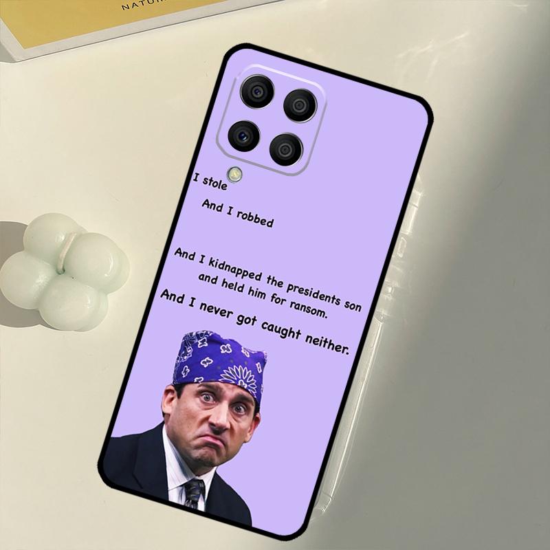 The Office Prison Mike For Samsung Galaxy M31 M16 M11 M21 M13 M33 M35 M53 M55 M15 M14 M34 M54 M12 M32 M52 M06 Case