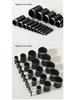Round Steel Leather Punch Set - DIY Handmade Die Cut Tool for Round Holes