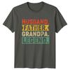 Husband Father Grandpa Legend Unisexs TShirt Grandpa Fatherhood Fathers Day Gift