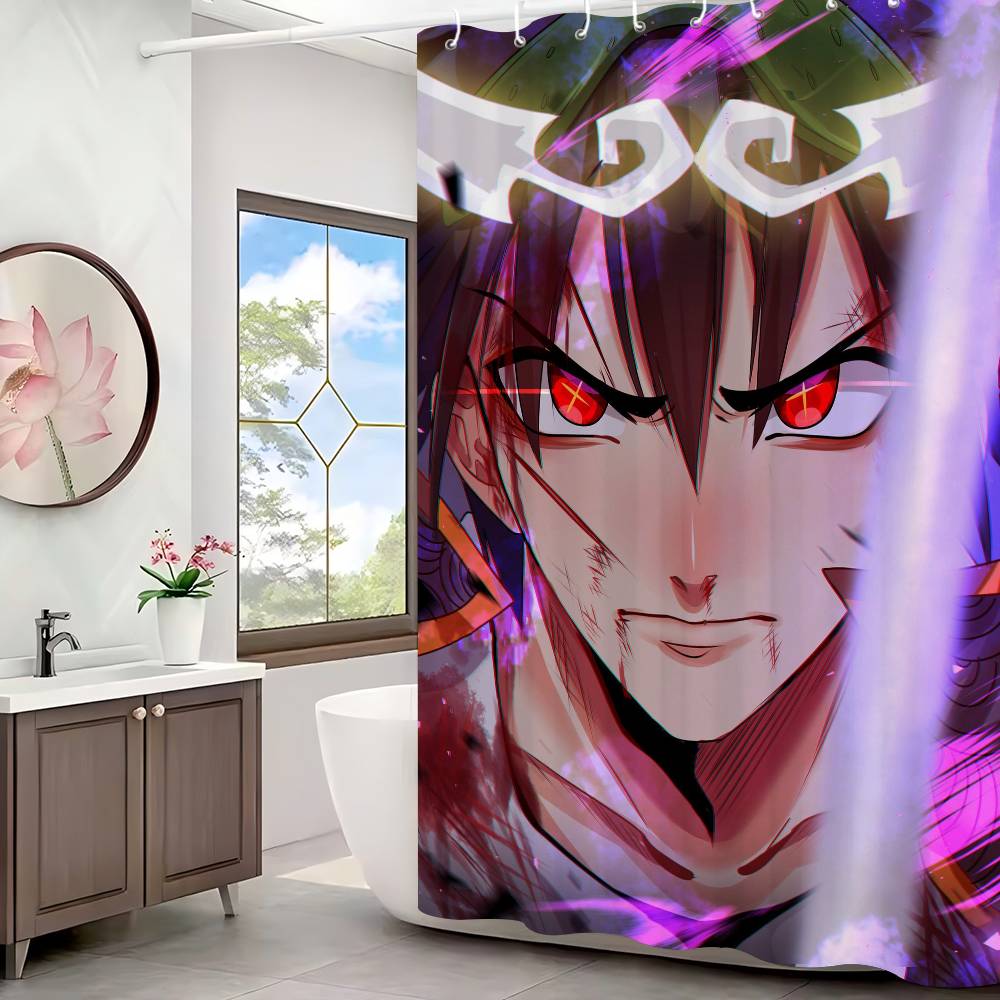 God Of H-high S-school Shower Curtain With Waterproof And Mold Resistant Shower Curtain Polyester Durable Bathroom Screen