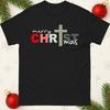 Christ Jesus Christmas T Shirt Christianity Xmas Tee Top Xmas Festive Gift Top