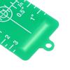 Vertical/Horizontal Laser Level Target Card Red/Green Line Beam Distance Plate Magnetic Inch/Cm Leveling Board Tool Accessories