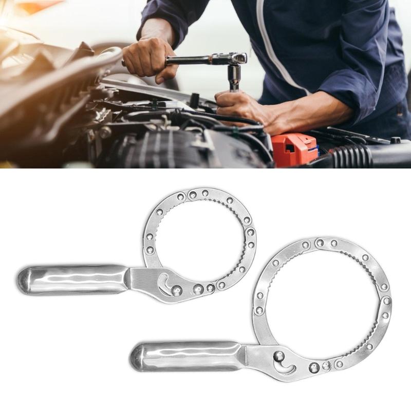 Universal Engine Oil Filter Removal Tool Corrosion Resistant Steel Ergonomic Handle Wrench Tool for Quick Auto Repairs