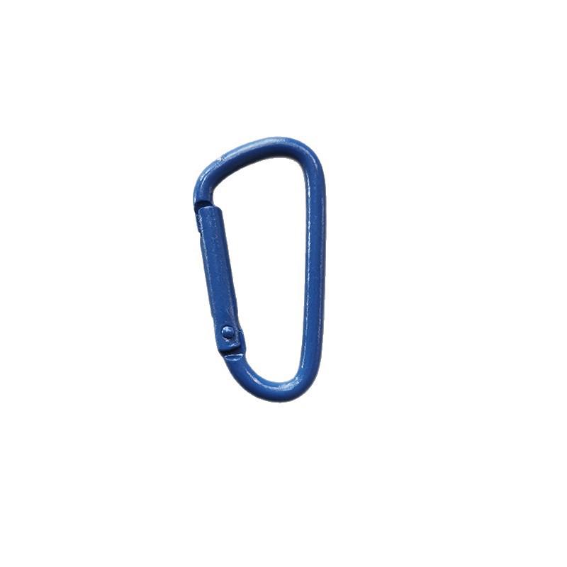 Herzförmiges Karabiner-Schlüsselanhänger-Set mit Federhakenringen