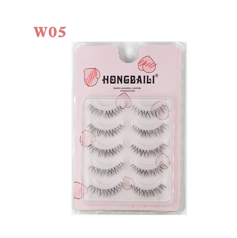 Hong Baili Oblique Flying Fox Series Natural Dense Eyelash Extensions
