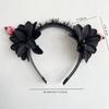 Halloween Cat Ears Pumpkin Spider Headband Hair Clip Cosplay Performance Party