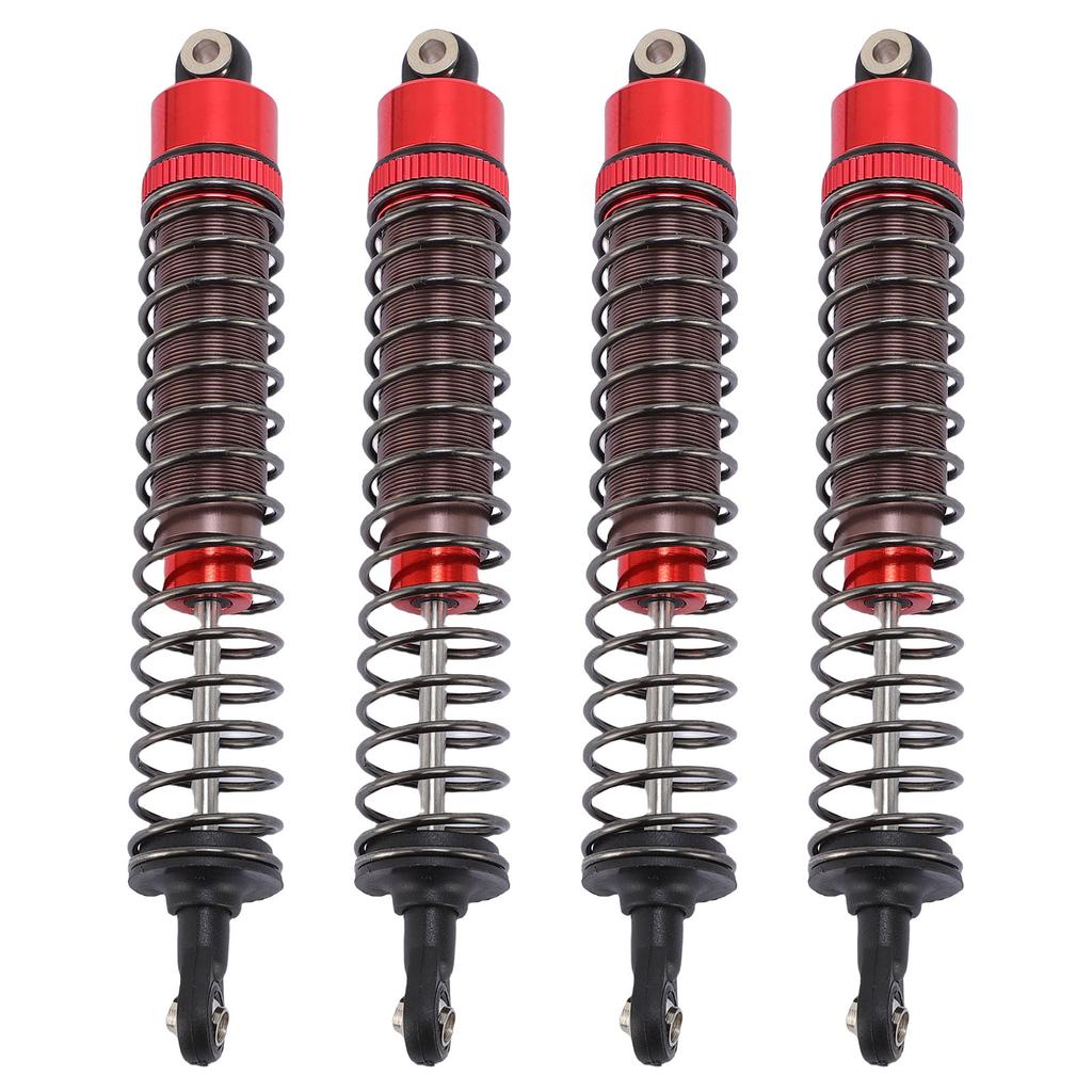 110mm RC Oil Filled Shock Absorbers Kit Aluminum Alloy Shock Absorber Damper for 1 10 RC Car Red