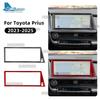 Central Control Screen For Toyota Prius 60 Series 2024 2025 Real Soft Carbon Fiber Sticker LHD RHD Car Trim Accessories