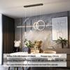 Nordic Minimalist Long Strip Pendant Light for Modern Dining Room or Bar