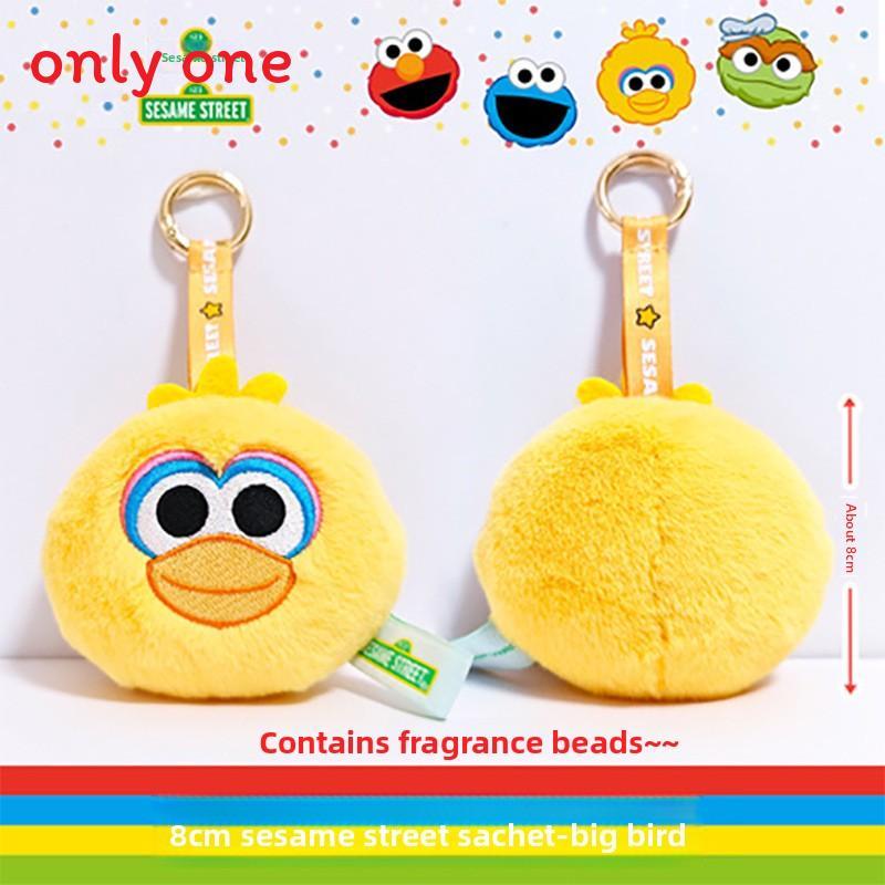 Sesame Street Elmo Portachiavi Peluche Animale Carino Cartone Animato Giocattolo Regalo Per Bambini