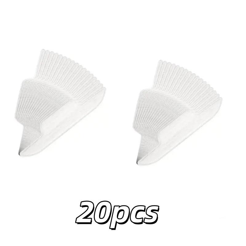 

10/20 шт. Подкладка для шляпы от пота Гольф Впитывающая пот накладка Защита от пота и запаха Мягкий протектор от пота для шляпы Наклейка от пота Одноразовая повязка для каски