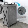 Foldable Laundry Basket with Handles Waterproof Fabric Laundry Hamper for Bedroom Bathroom Dorm Laundry Storage