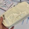 Large Capacity Pen Bag Zipper Stationery Organizer INS Pencil Case  Students