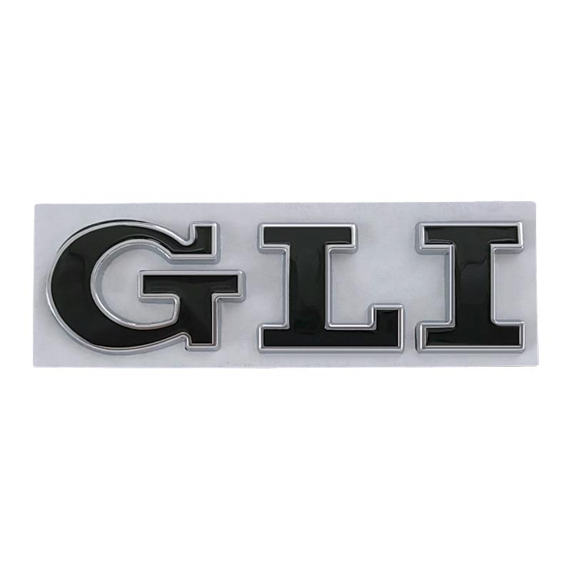 2026 Hot For VOLKSWAGEN VW 3D Metal Logo GLI Emblem Letters Badge Car Rear Trunk Sticker for Volkswagen VW Golf Bora Jetta MK4 M