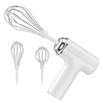 Wireless Electric Handheld Egg Mixer 3 Speed Settings Food Blender For Baking Cake Dough Cream Whisk