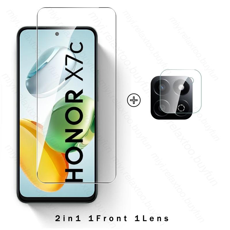 6 In 1 Camera Protective Glass for Honor X7c 4G Tempered Glass Screen Protector Onor Honar Honer HonorX7c X7c X 7c X7 C 4G