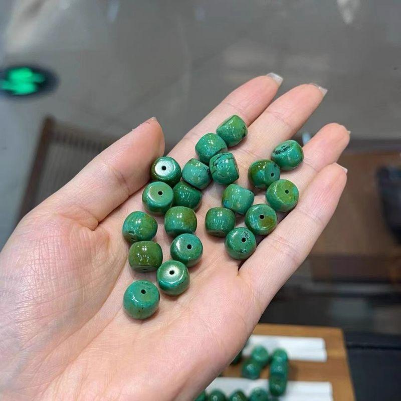 

Магнезит Рапсово-зеленые Бочонки DIY Аксессуары Ручной работы Плетеный Вручную Веревочный Ожерелье Поделки Четки Браслет Аксессуар Default