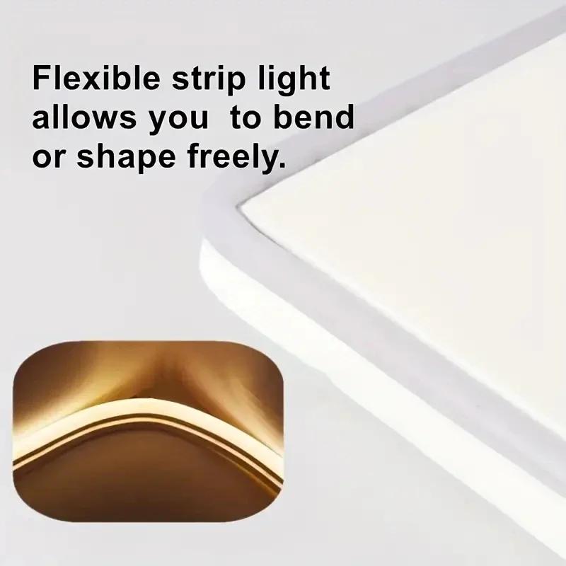 Sensor Touch Neon LED Sign Light Strip 5V USB Strip Flexible Diode Tape Indoor Lighting Room DIY TV Mirror Backlight Room Decor