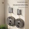 Wall-Mounted Multi-Functional Kitchen Storage Rack for Pot Lids and Cutting Boards