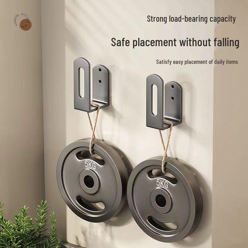 Wall-Mounted Multi-Functional Kitchen Storage Rack for Pot Lids and Cutting Boards