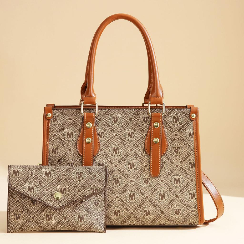 Tote bag women's 2025 new autumn and winter bag, high-end texture large-capacity bag, shoulder handbag.