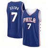 Philadelphia 23 Basketball Jersey Sleeveless Tank Top Quick Dry Sport Streetwear Fans Training Vest White Blue Family Matching