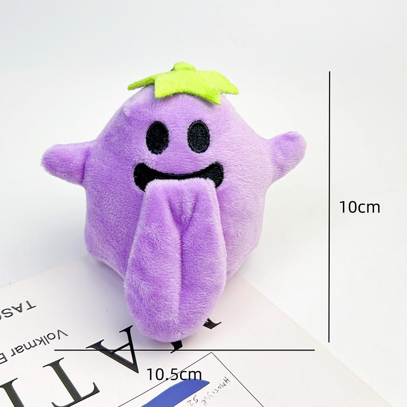 

Плюшевый кулон Призрак Креативный Смешной Ангел и Дьявол Мультяшный Изображение с Длинным Языком Брелок Украшение для Школьной Сумки Подарки на Хэллоуин