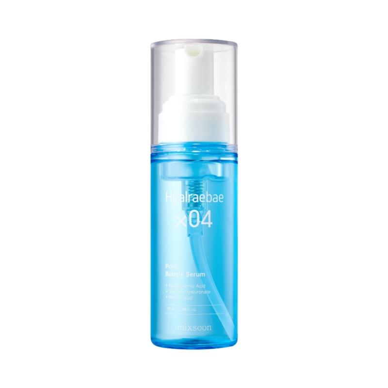 mixsoon Hyal-Ebae Pore Bubble Serum | Pore Tightening & Deep Hydration with Effervescent Bubbles | 70ml / 2.36 fl.oz.