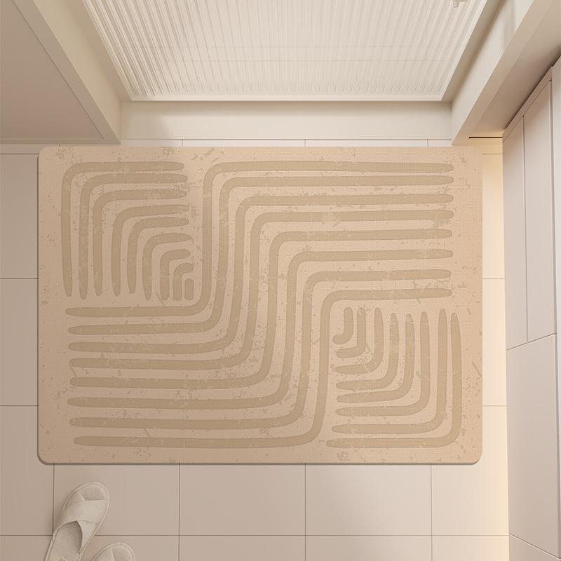 Bathroom Floor Mat Toilet Anti Slip Mat Bathroom Door Mat Foot Mat Door Mat