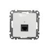 Computer socket RJ45 cat.5e UTP, white SEDNA DESIGN