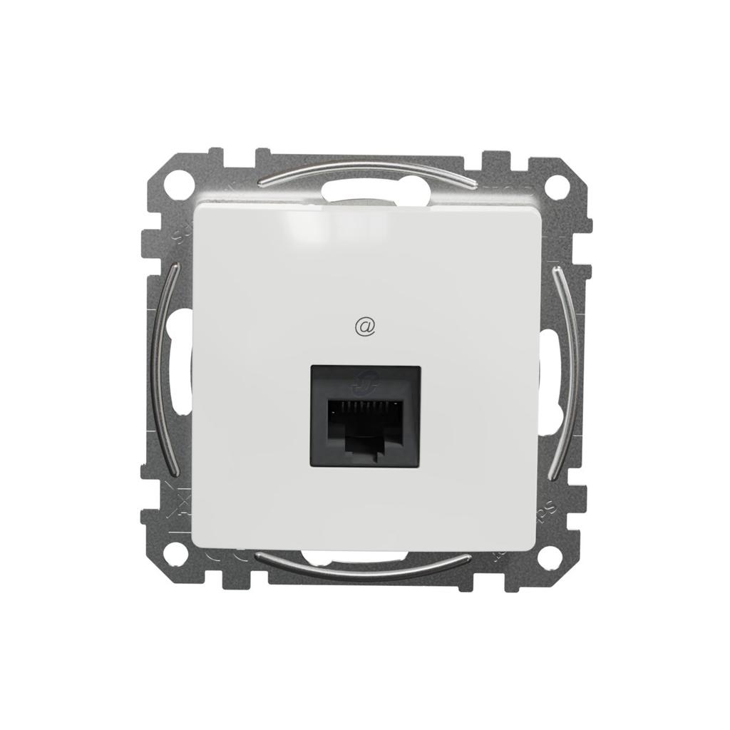 Computer socket RJ45 cat.5e UTP, white SEDNA DESIGN