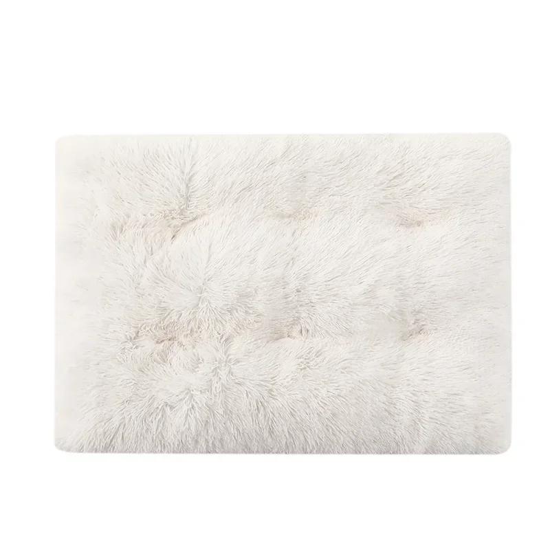 Velký psí pelíšek omyvatelný plyšový pelíšek proti úzkosti Hřejivý psí polštář na spaní Pohodlné podložky pro domácí mazlíčky pro malé a středně velké psy