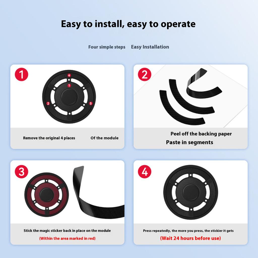 Stickers Mop Bracket Professional Easy Installation Part Accessories Sweeping Robot Module Mop Support For Home Cleaning