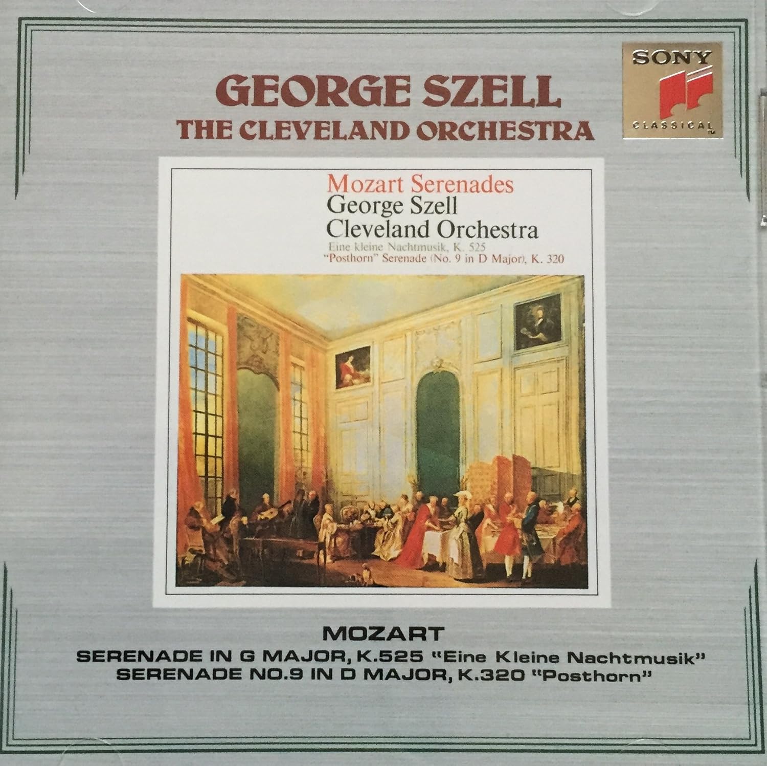 

CD MOZART - Eine Kleine Nachtmusiko & Posthorn: CSCR8185PROMO Japan ObiClassical Used