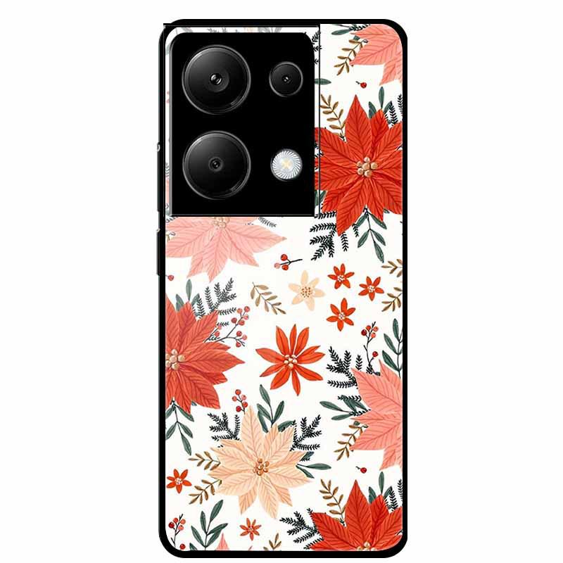 Redmi NOTE 13 PRO 4G Case with Tempered Glass & Aesthetic Color Painting