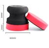 Car Hand Wax Applicator Pad Kit Grip + 3" Sponge Foam Pad For Tire Waxing Paint