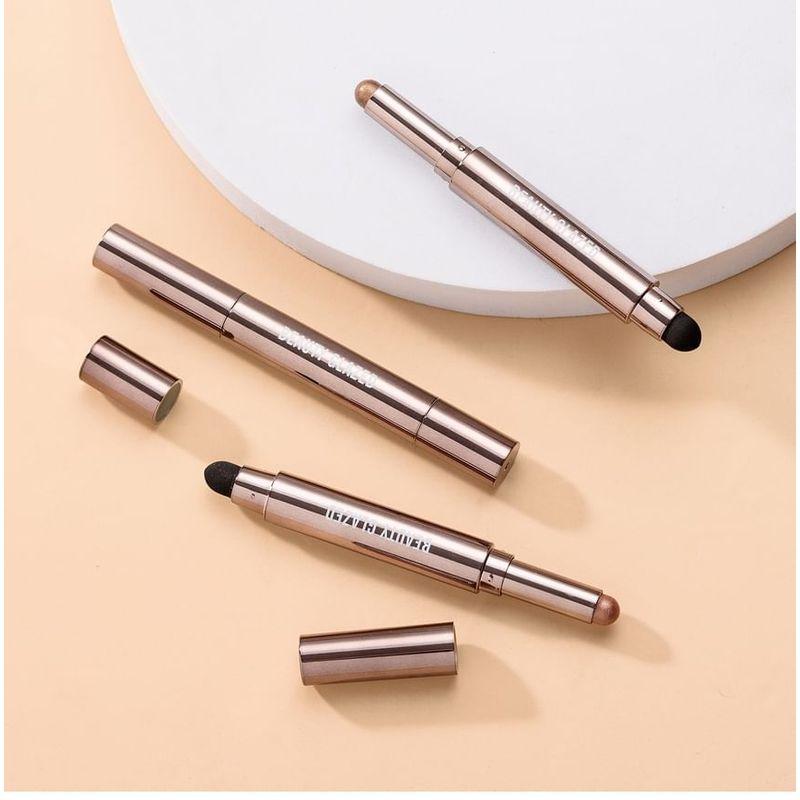 BEAUTY GLAZED - 2 in 1 Dual Head Eyeshadow Stick + Smudger - 10 Colours