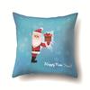 Christmas Gifts Santa Claus Pattern Pillow Polyester Home