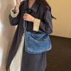 תיק Crossbody אופנתי ומתוחכם עם רצועה אחת, בעל קיבולת גדולה, לשימוש יומיומי, תיק Tote