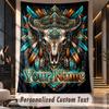 Skull Gothic (46) Theme Custom Tapestry Personalized Custom Name Text Wall Hanging Tapestry Home Decor Background Cloth