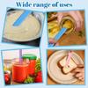 Silicone Craft Sticks In Assorted Color Pack of 10 Stir Sticks Waxing Spatulas For Art Projects And Wax Handling