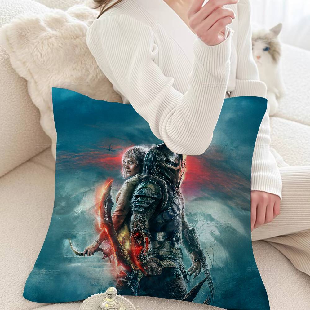 The Predator Classic Movie Personalized Pillow Dust Cover Bedroom Kids Party Decoration Pillowcase Birthday Children Gift