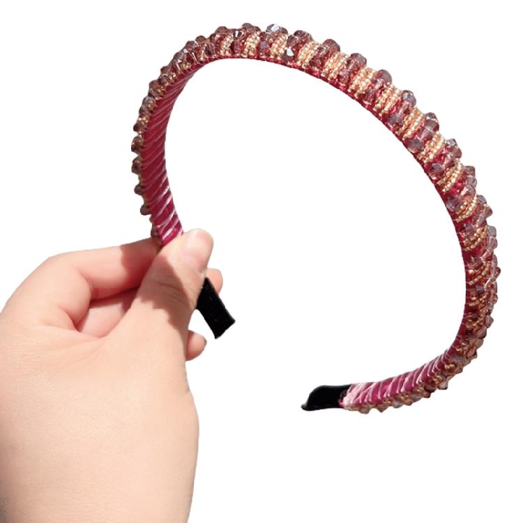 Artificial Crystal Hairband Hair Styling Accessories for Proms and Daily Use