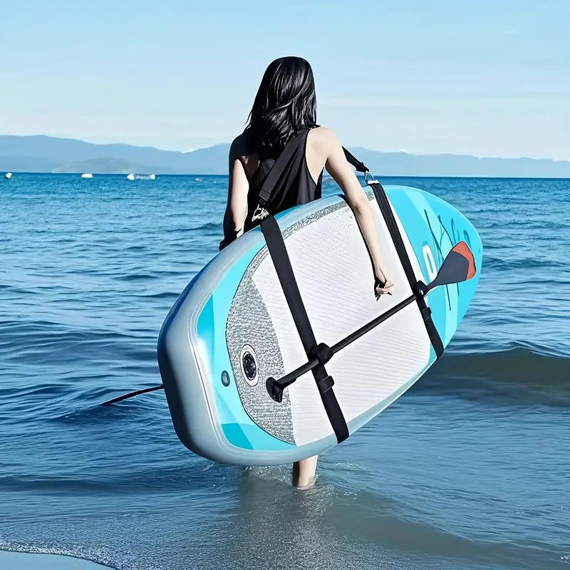 1Set Surfboard Carry Strap Adjustable Surfboard Carry Strap Durable Shoulder Sling for Paddle Boards Secure & Portable Design Straps